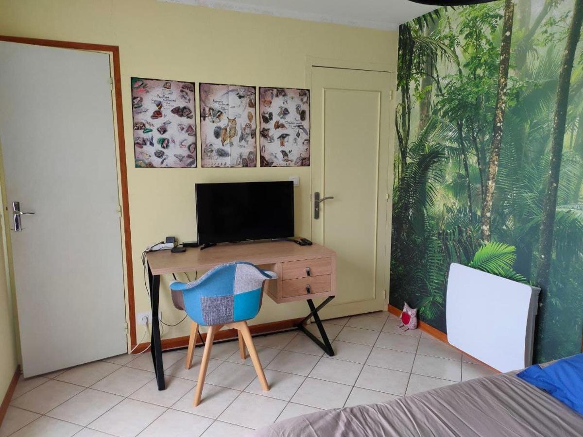 Chambre Avec Sdb Privative En Pleine Campagne Baillou ภายนอก รูปภาพ
