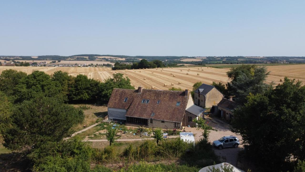 Chambre Avec Sdb Privative En Pleine Campagne Baillou ภายนอก รูปภาพ