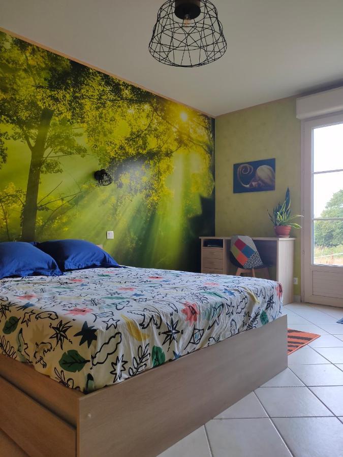 Chambre Avec Sdb Privative En Pleine Campagne Baillou ภายนอก รูปภาพ